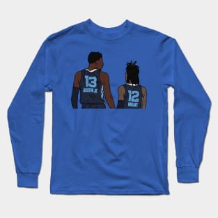 Jaren Jackson Jr and Ja Morant Long Sleeve T-Shirt